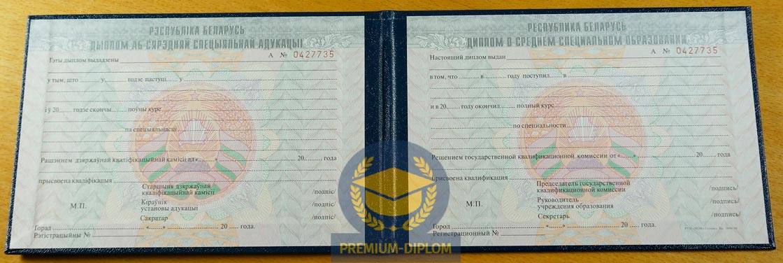 Среднее проф. образование 2002-2010 года (Беларусь) - фото